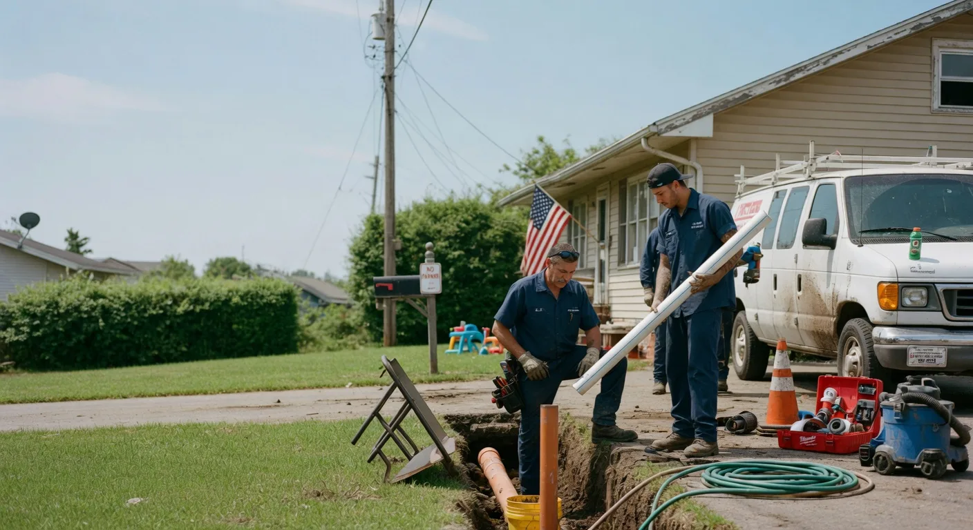 Sewer Line Inspection in Weatherford, OK